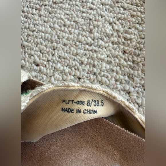 Altar'd State Paige Crotchet Platform Multicolored Slip On Sandals (Sz 8) - Picture 5 of 5